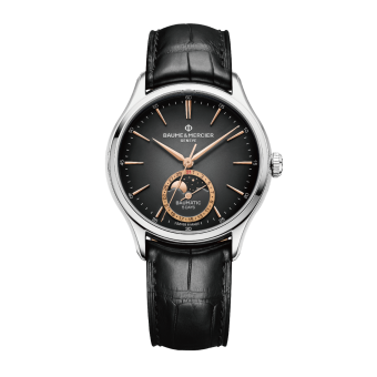 克里頓系列Baumatic 日期月相腕錶