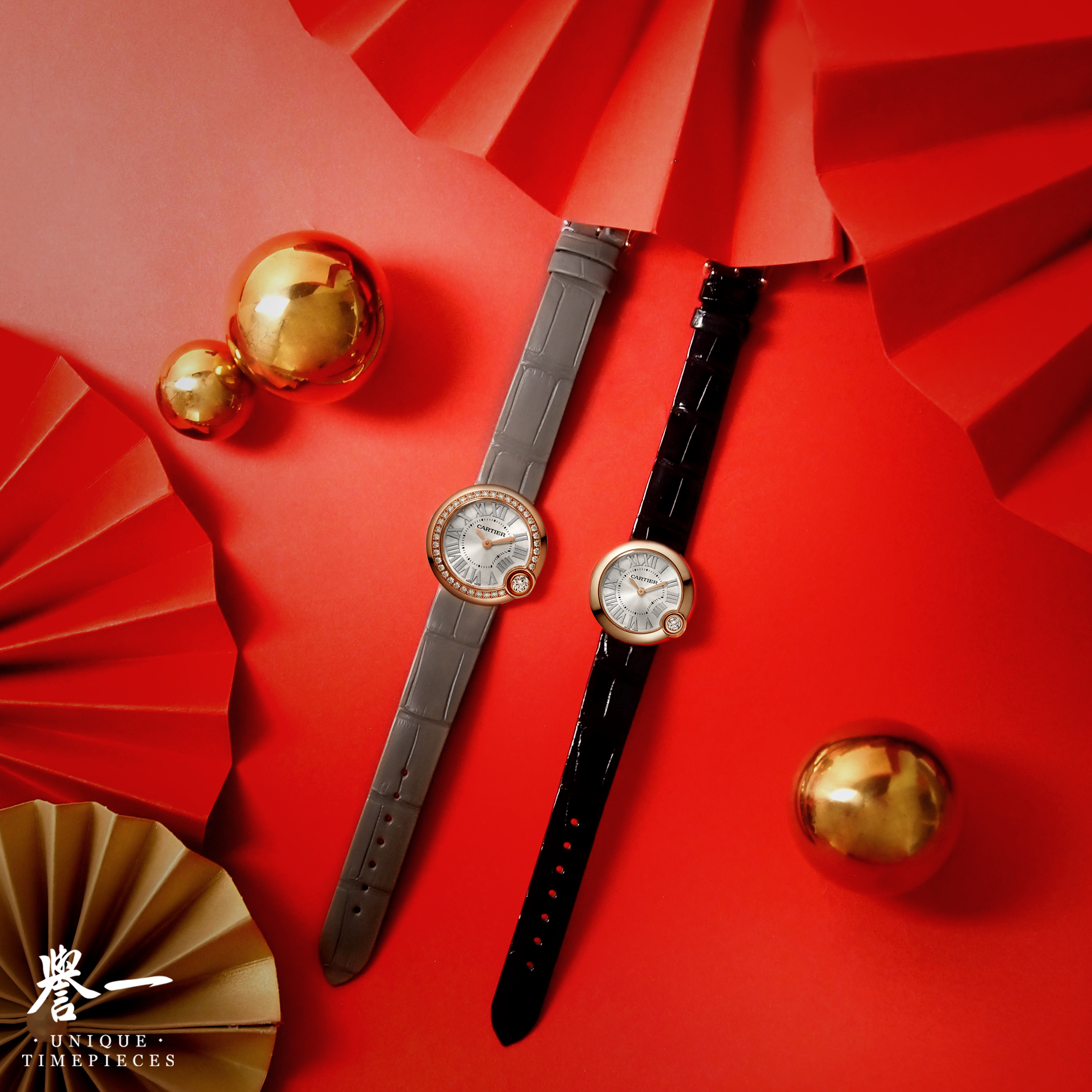 女士新年最紅配搭Ballon Blanc de Cartier